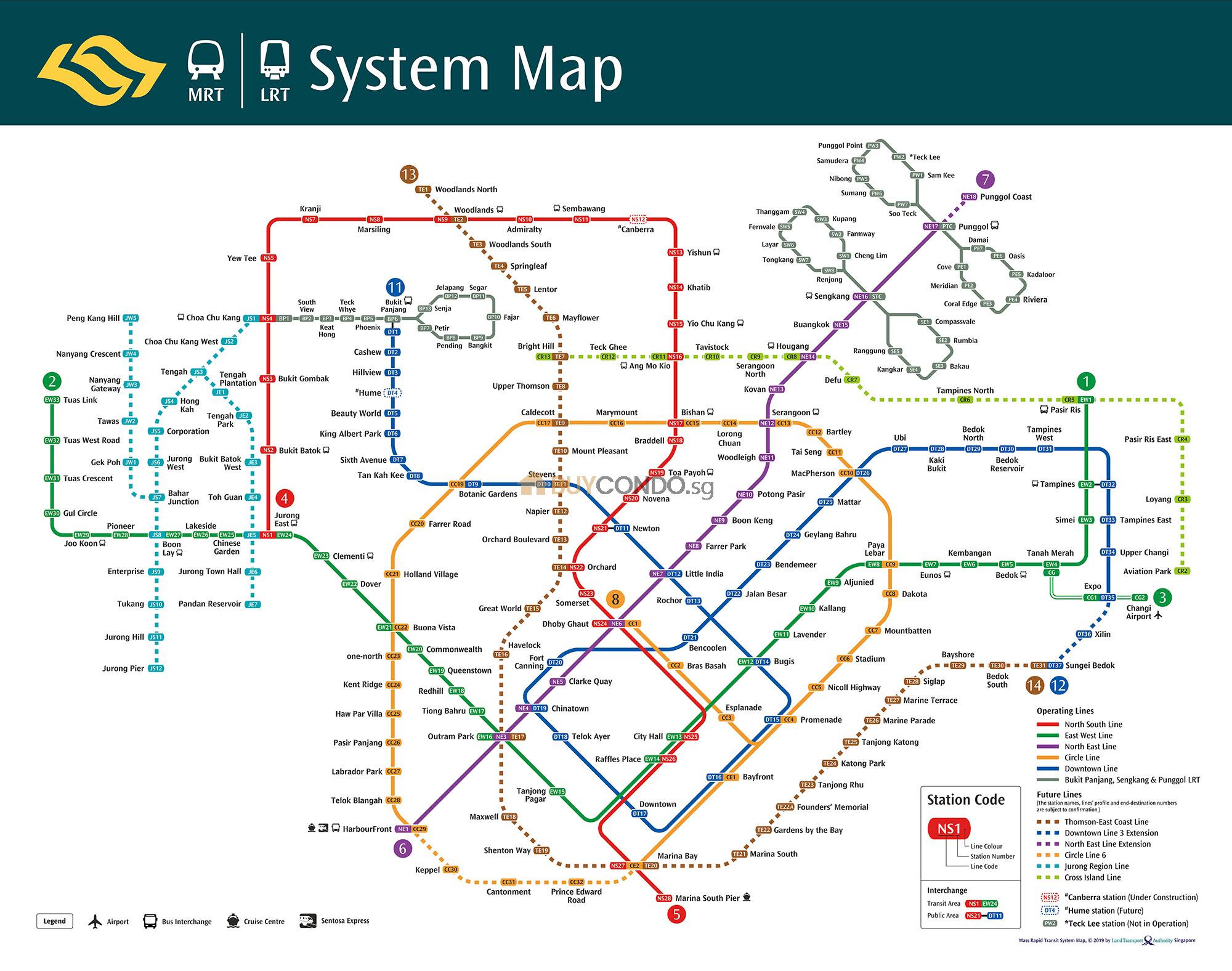 singapore mrt map