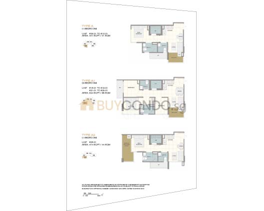 Forte Suites Condominium Floor Plan