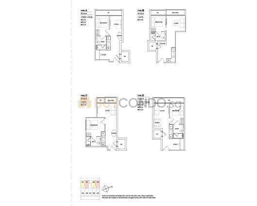 Presto @ Upper Serangoon Condominium Floor Plan