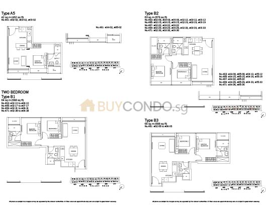 RV Residences Condominium Floor Plan