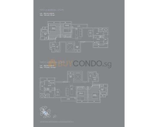 Residences @ Killiney Condominium Floor Plan