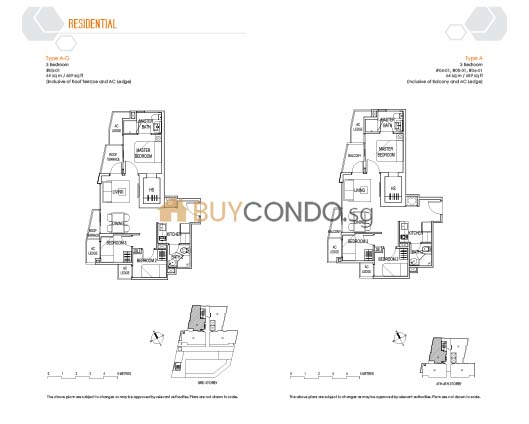 Ascent @ 456 Condominium Floor Plan