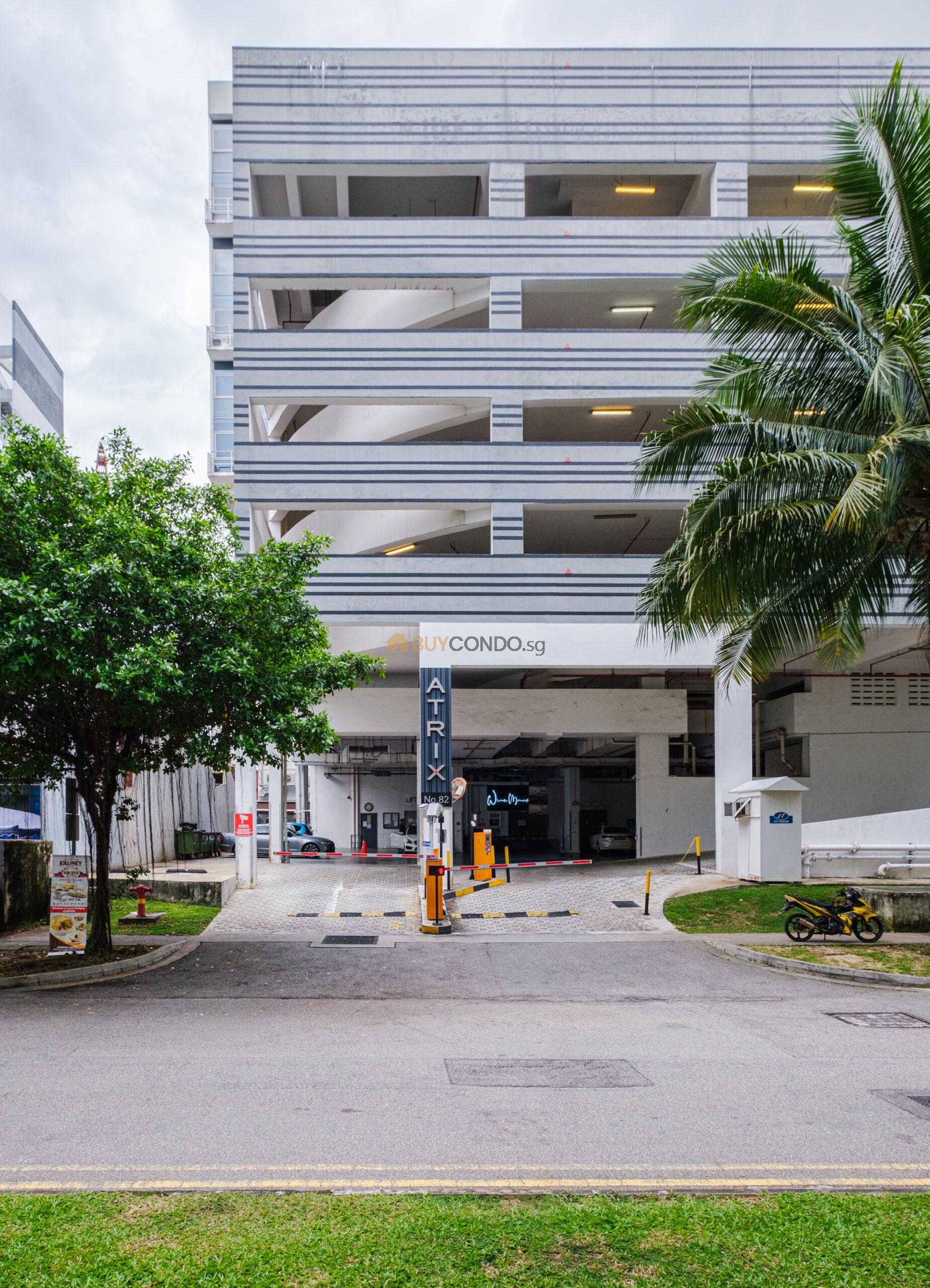 Aljunied Industrial B1 Entrance Car park