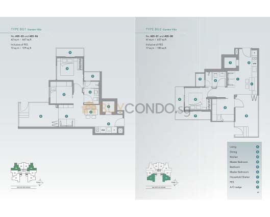 OKIO Condominium Floor Plan