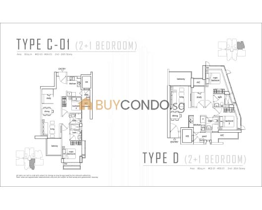 Beacon Heights Condominium Floor Plan