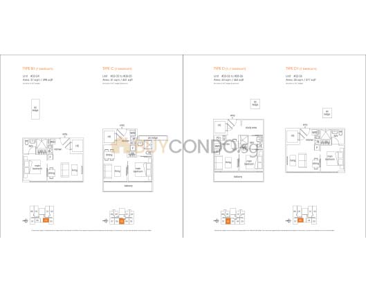 Centra Suites Condominium Floor Plan