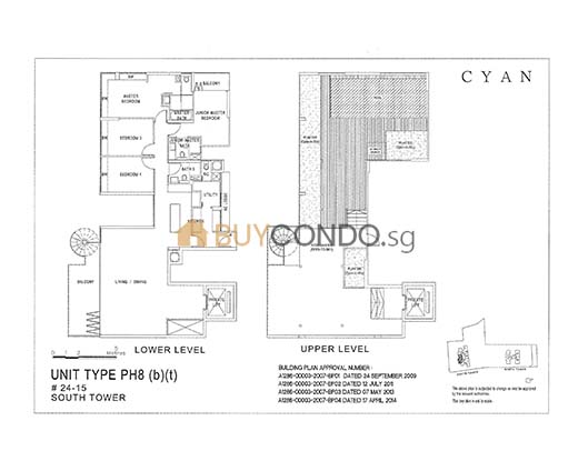 Cyan Condominium Floor Plan