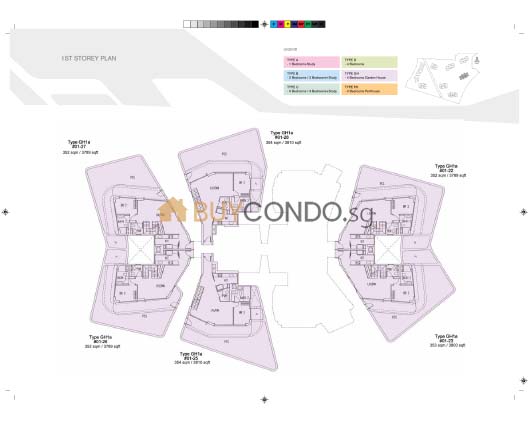 D’Leedon Condominium Floor Plan