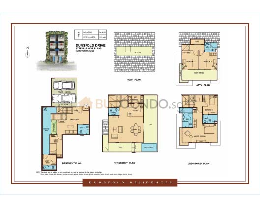 Dunsfold Residences Floor Plan