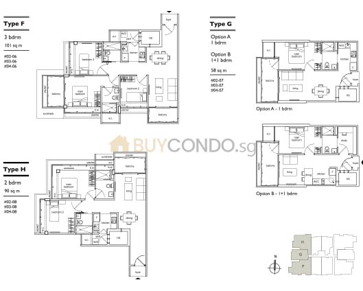 East Bay Condominium Floor Plan