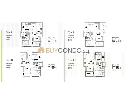 H Residences Condominium Floor Plan