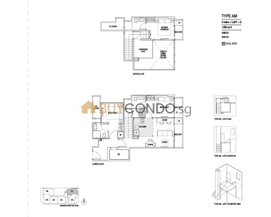 Loft 33 Condominium Floor Plan