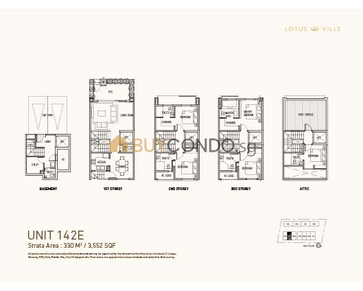 Lotus Ville Condominium Floor Plan