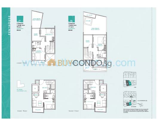 Oxley Edge Condominium Floor Plan