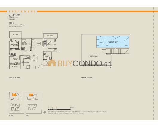 The Bently Residences @ Kovan Condominium Floor Plan