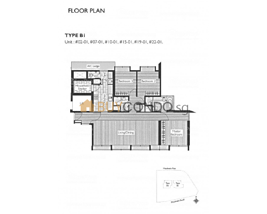 1 Moulmein Rise Condominium Floor Plan