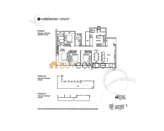 8 @ Woodleigh Condominium Floor Plan