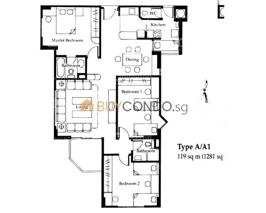 Ava Towers Condominium Floor Plan