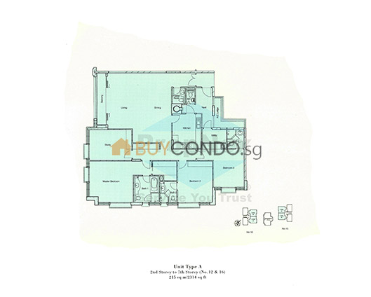 Balmoral Residences Condominium Floor Plan