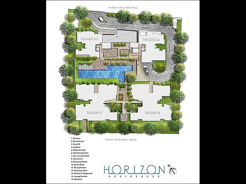 Horizon Residences Site Plan