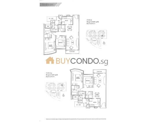 Blu Coral Condominium Floor Plan