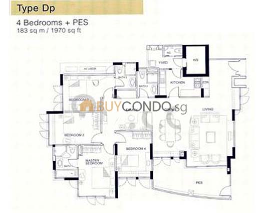 Butterworth 8 Condominium Floor Plan