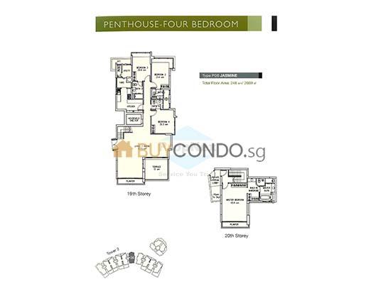 Cairnhill Crest Condominium Floor Plan