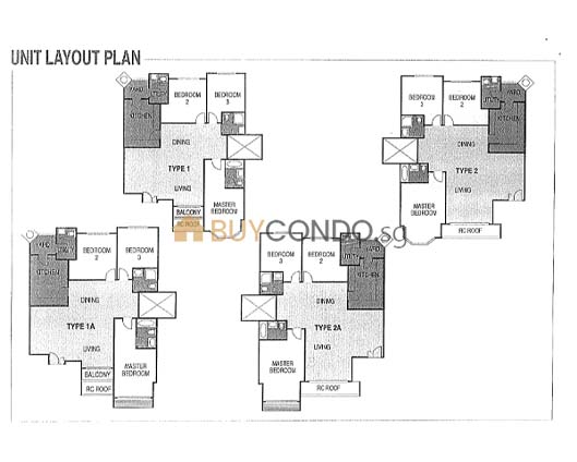 Casa Sarina Condominium Floor Plan