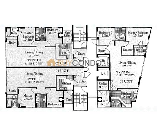 Chatelet Condominium Floor Plan