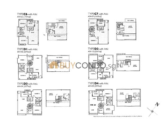 D’Dalvey Condominium Floor Plan