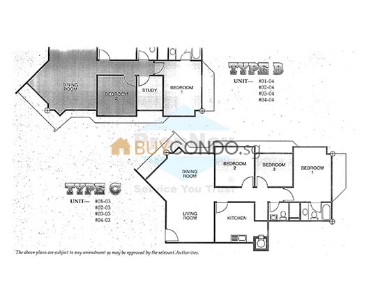 Dunearn Lodge Condominium Floor Plan