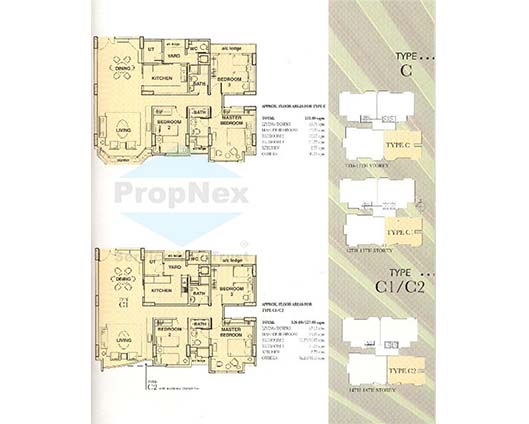 Dunman Place Condominium Floor Plan