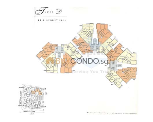 Glendale Park Condominium Floor Plan