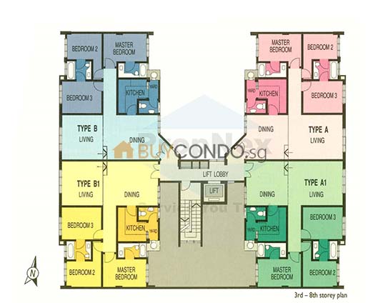 Guilin Court Condominium Floor Plan