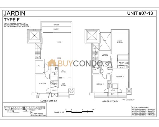 Jardin Condominium Floor Plan