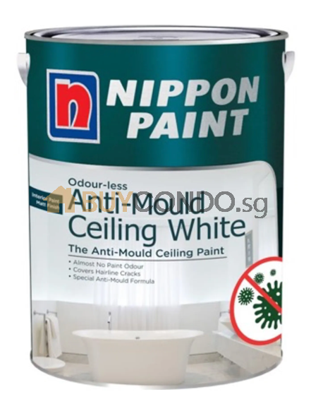 nippon anti mould ceiling white