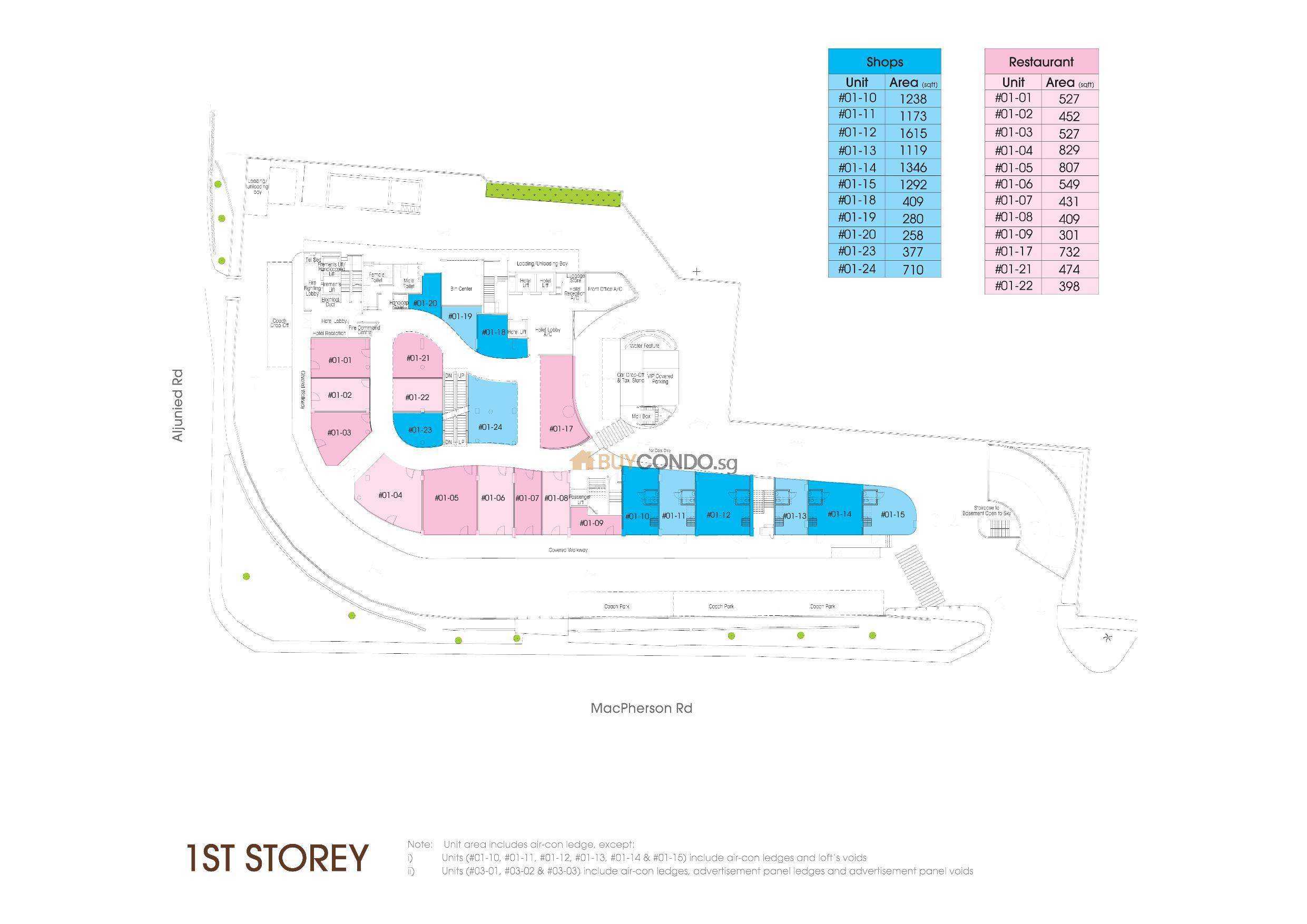 Macpherson Mall Floor Plan