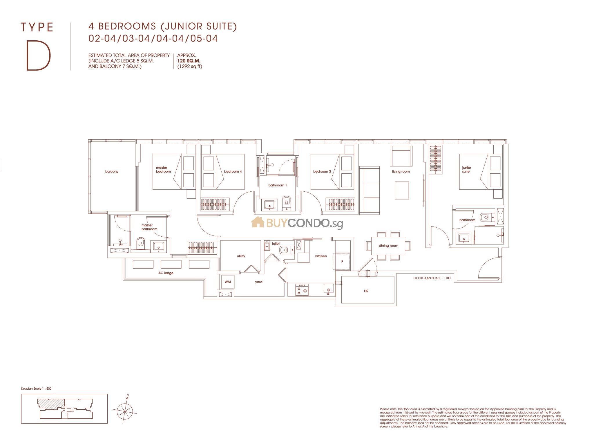 M Suites Condominium Floor Plan