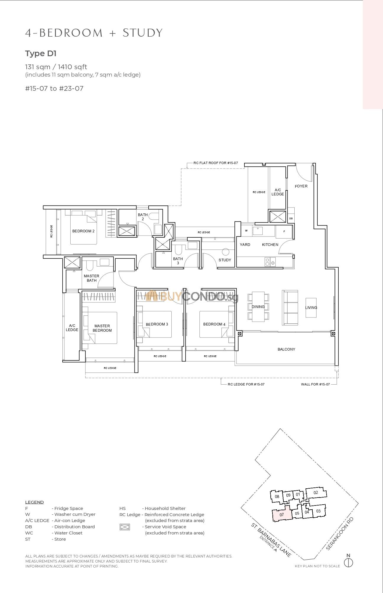 The Arcady Condominium Floor Plan