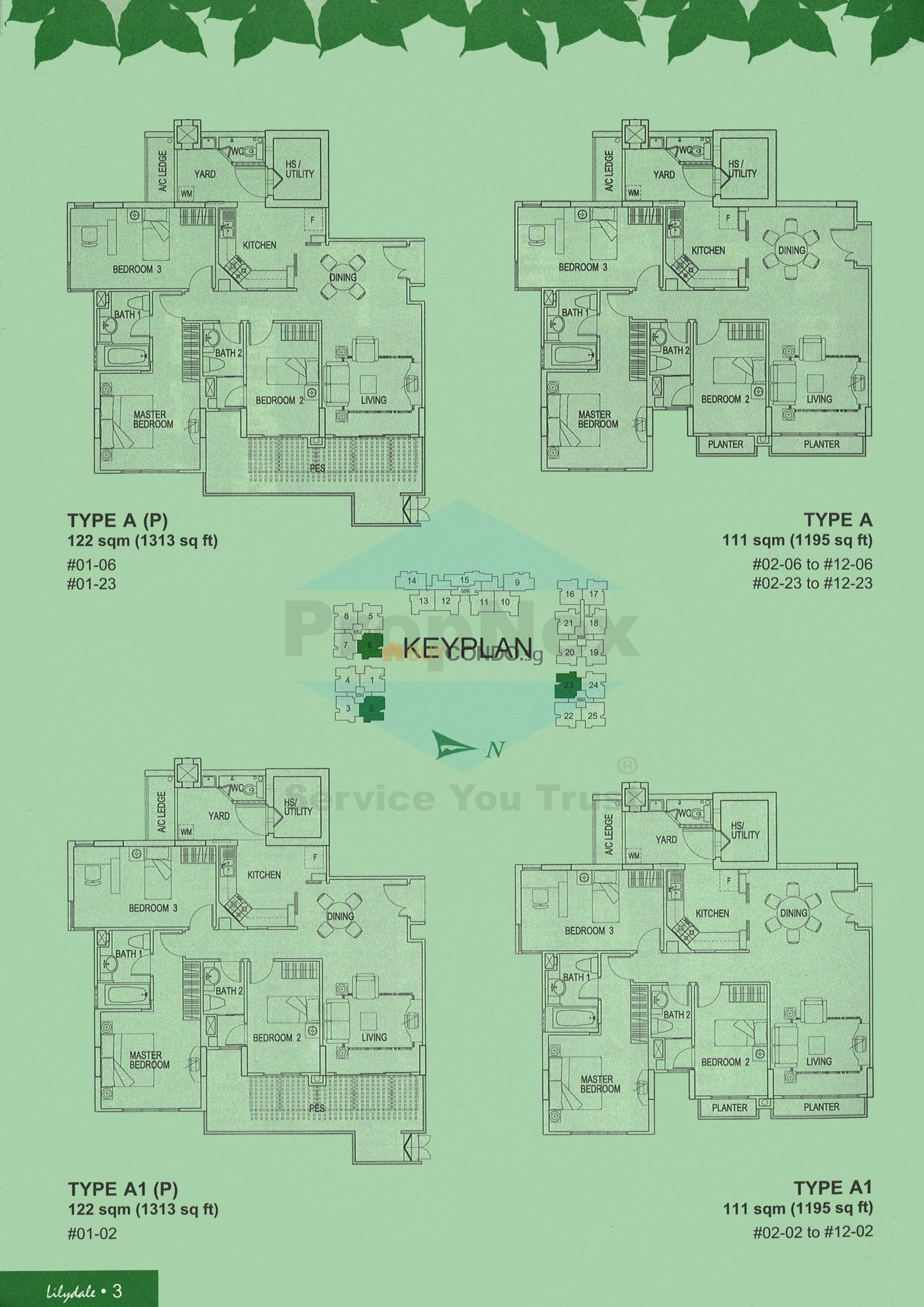 Lilydale Condominium Floor Plan