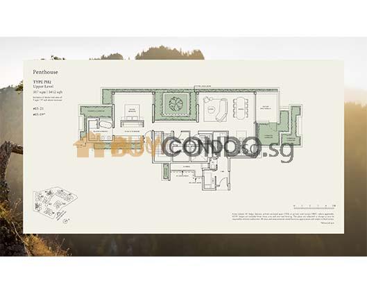 Watten House Condominium Floor Plan