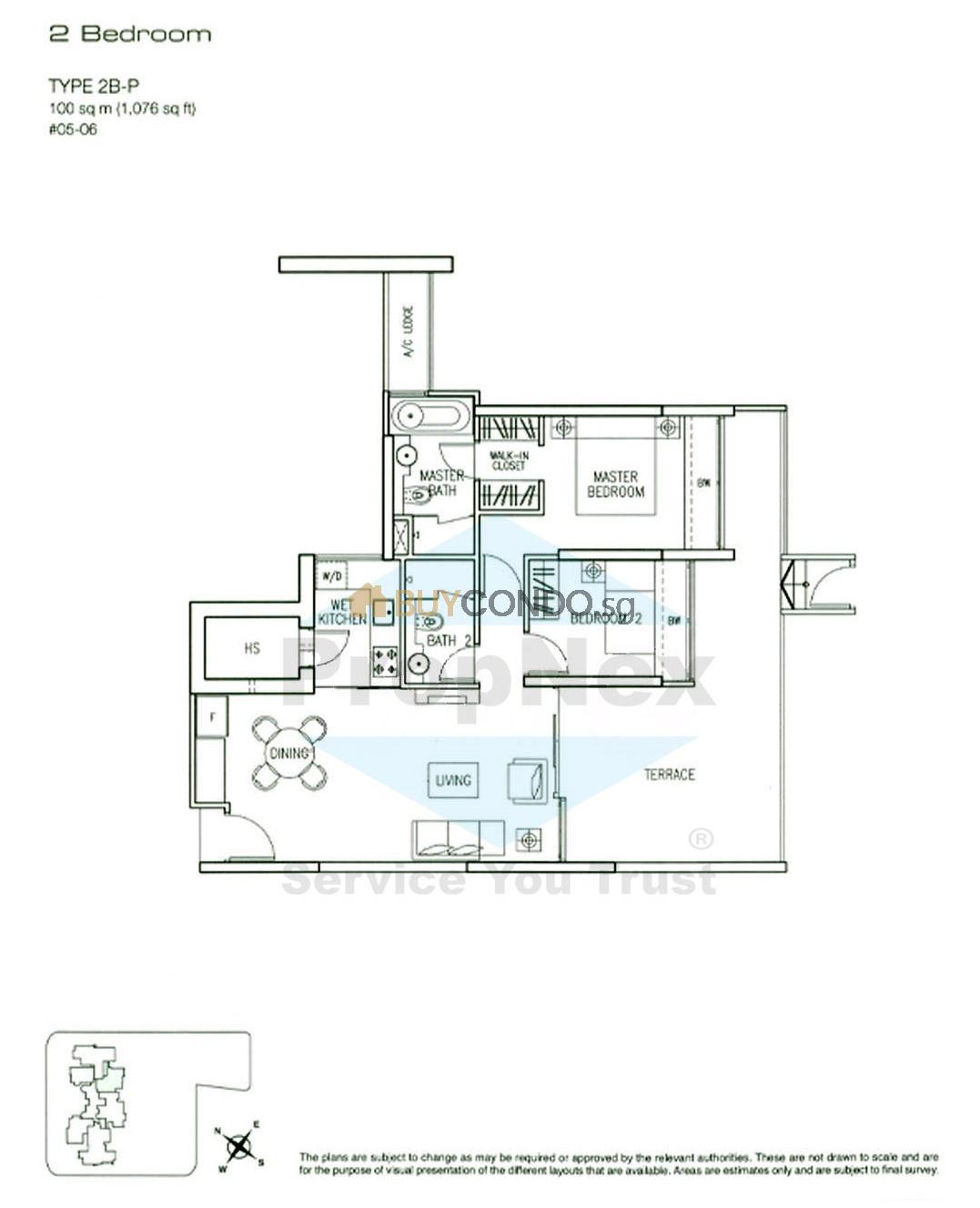 Montebleu Condominium Floor Plan