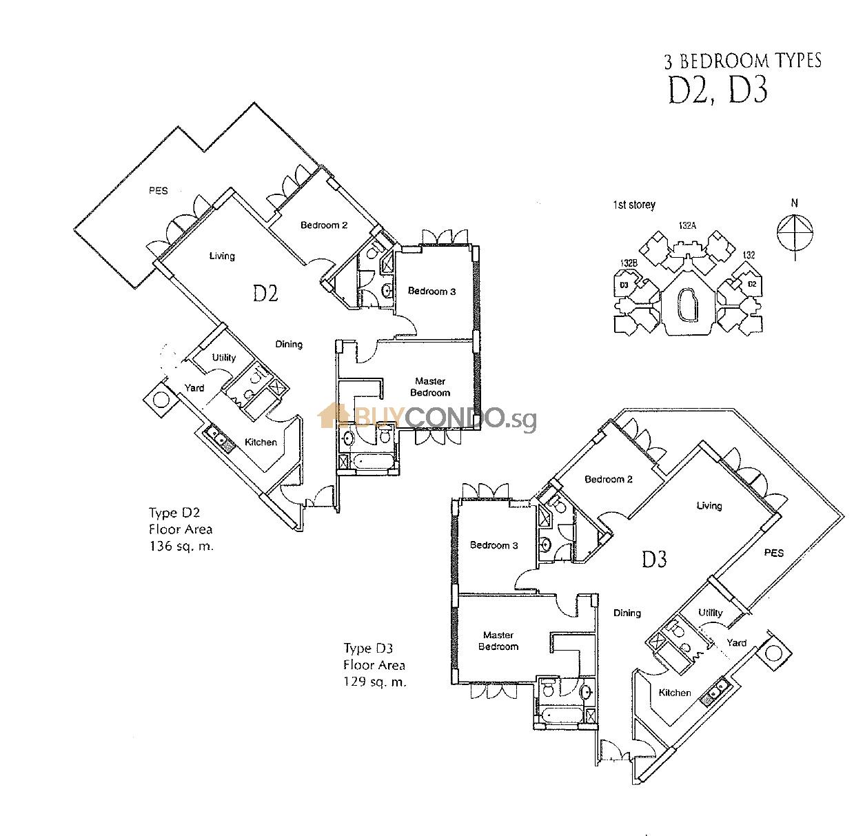 Montrosa Condominium Floor Plan