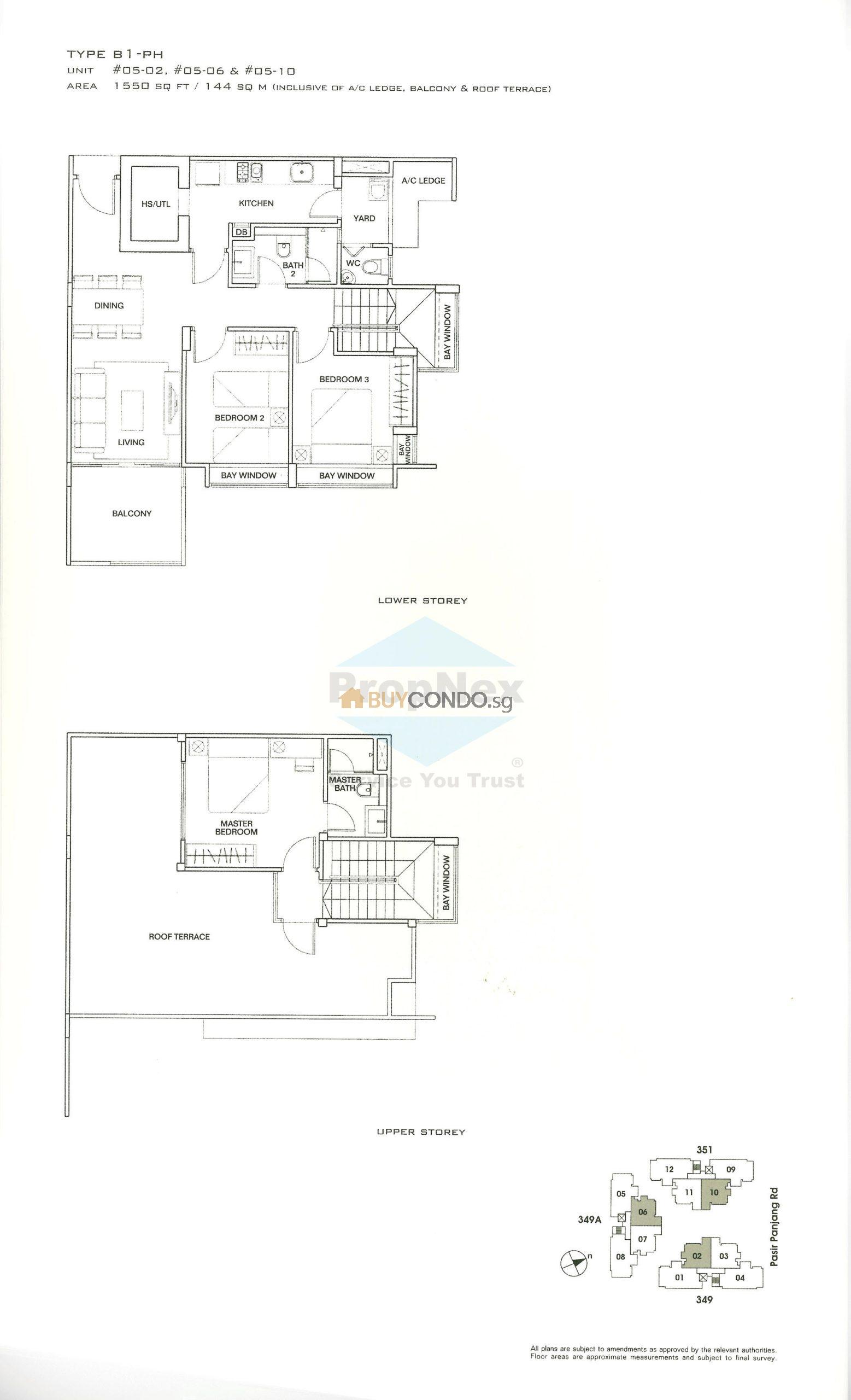 Murano Condominium Floor Plan