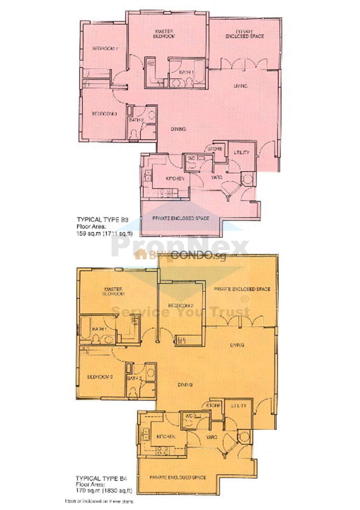 Merawoods Condominium Floor Plan