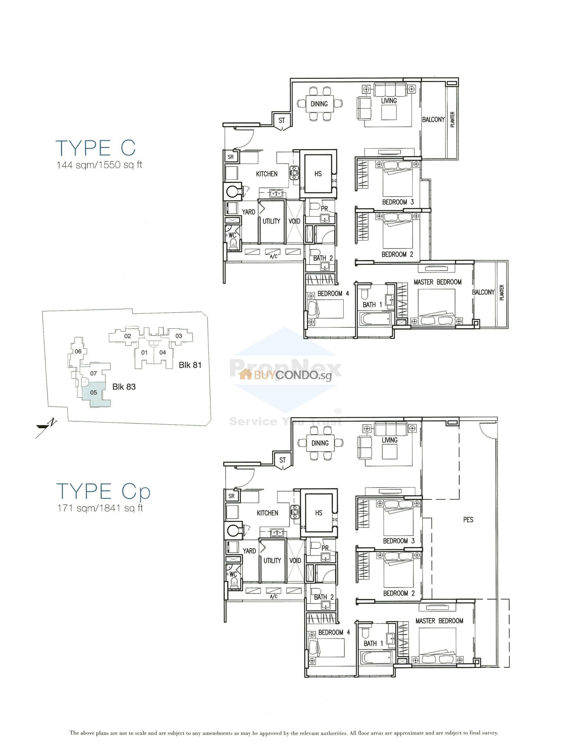 Mera Springs Condominium Floor Plan