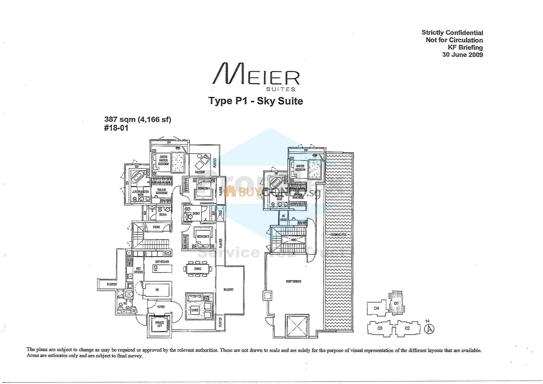 Meier Suites Condominium Floor Plan
