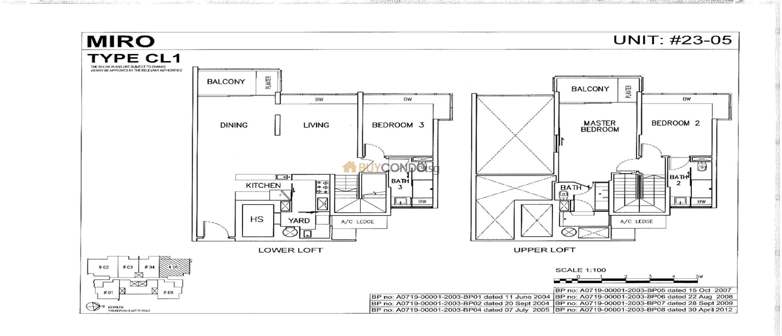 Miro Condominium Floor Plan
