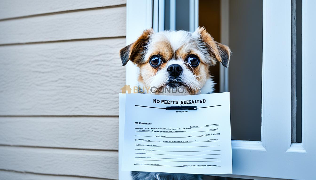 enforcing pet restrictions in rentals