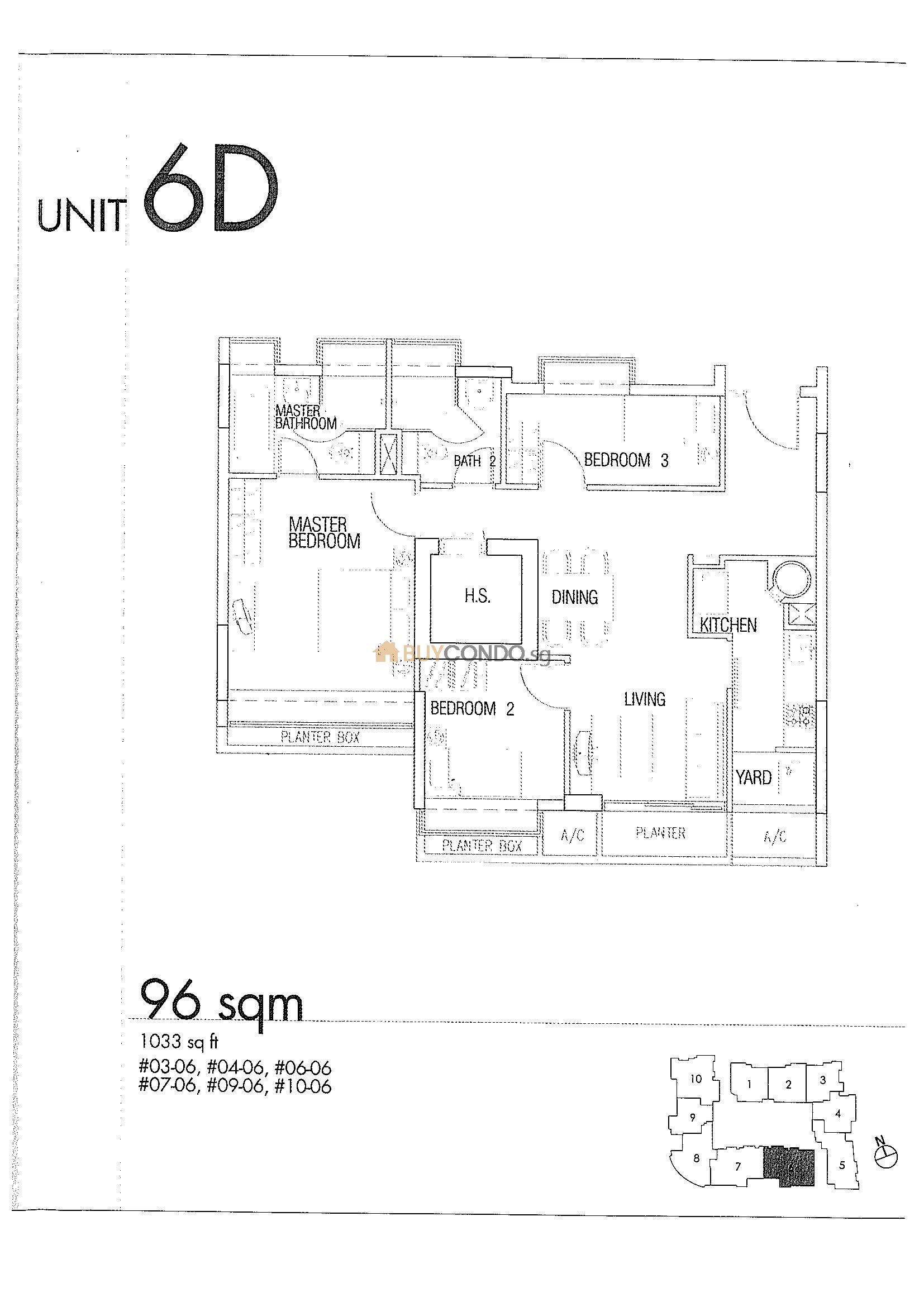 One Oxley Rise Condominium Floor Plan
